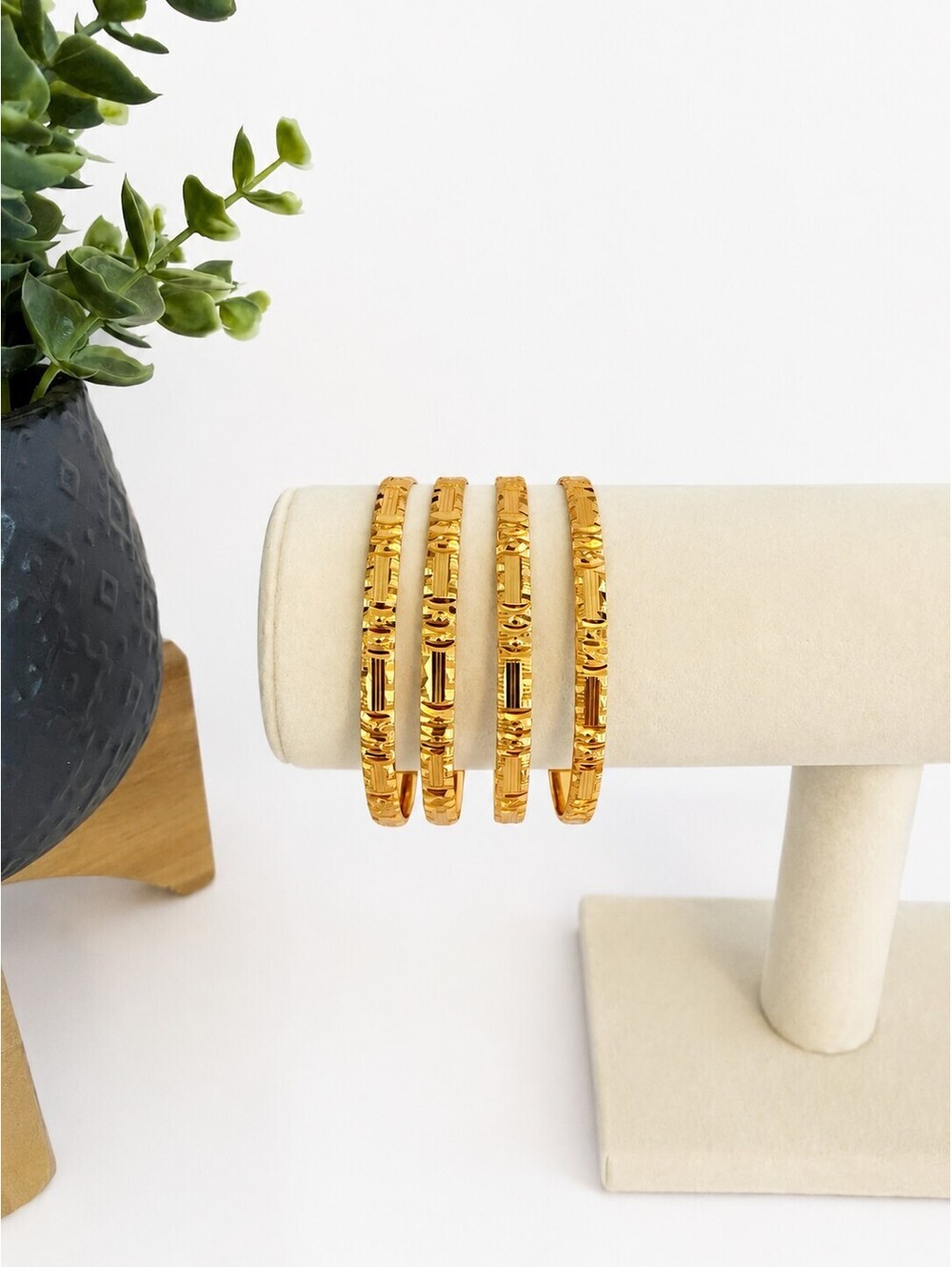 Gold Plated Bangles
